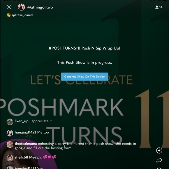 #Poshturns11 PoshNSip - Picture 6 of 6